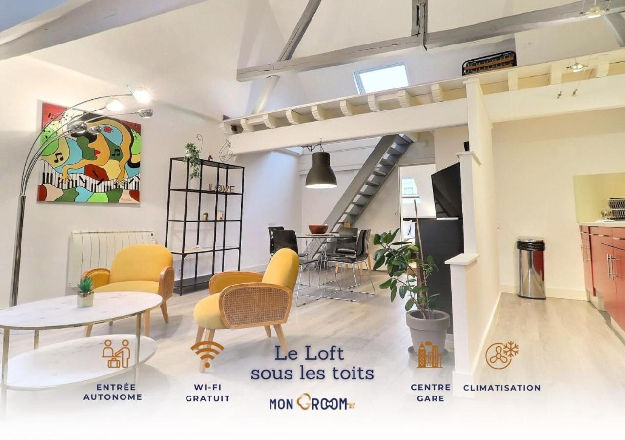 Le Loft Sous Les Toits - Proche Gare - Mon Groom Troyes Exterior photo